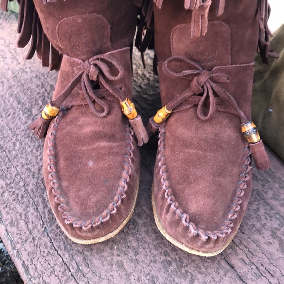 Gucci Fringe Boots - Picture 3 of 8
